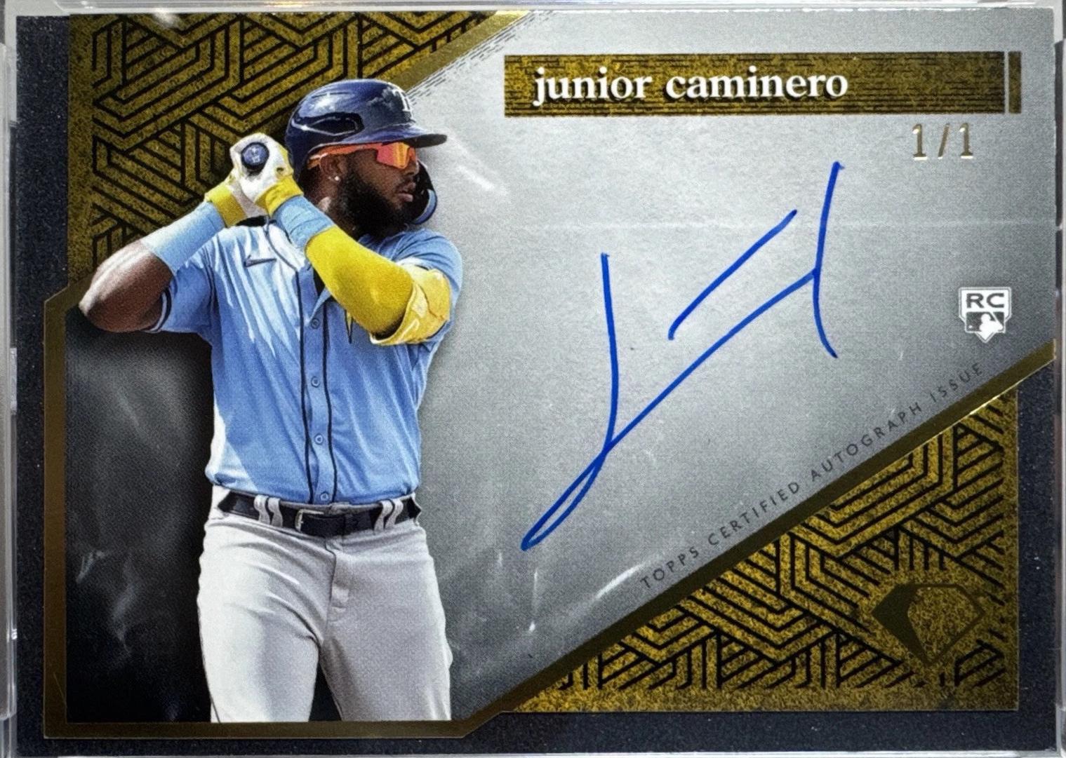 Junior Caminero [Gold] #AC-JCA