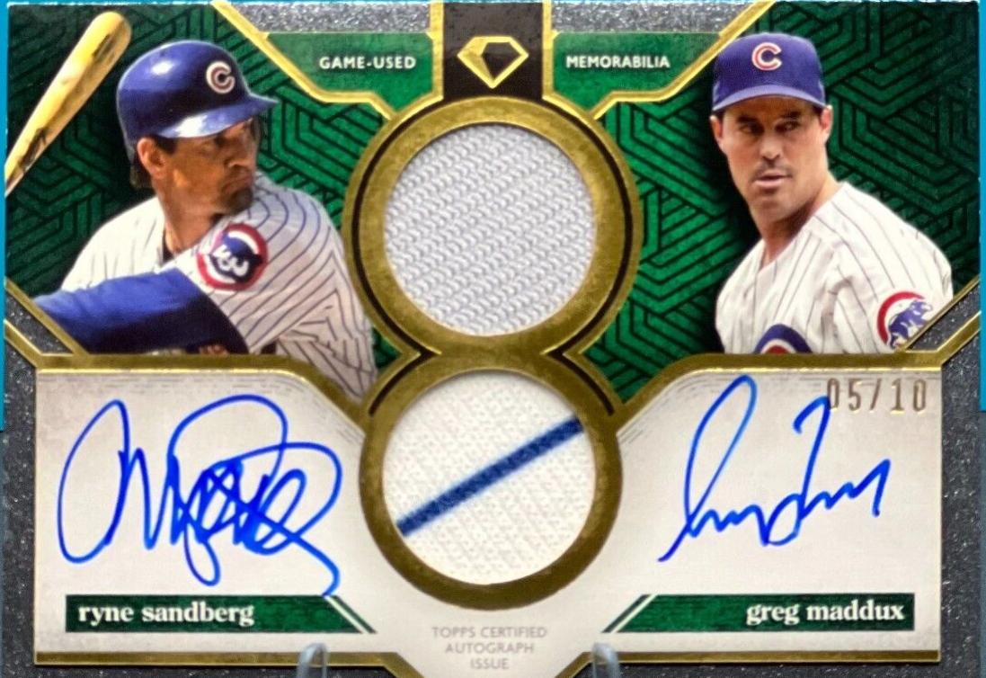 Ryne Sandberg / Greg Maddux #DAR-SM