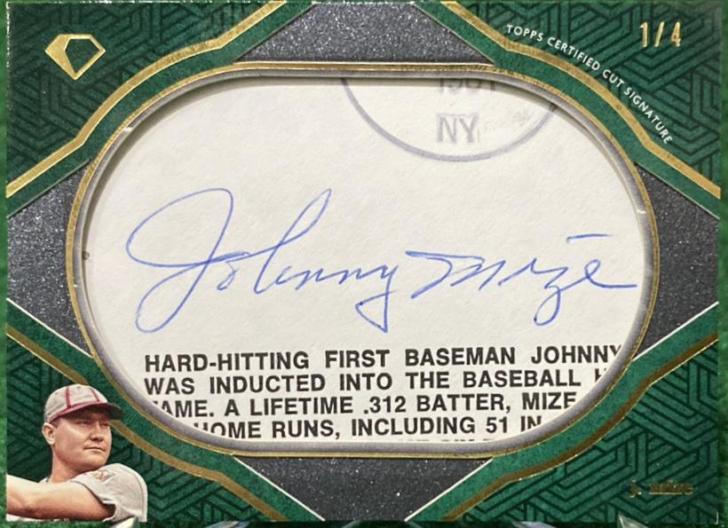 Johnny Mize #CS-JM