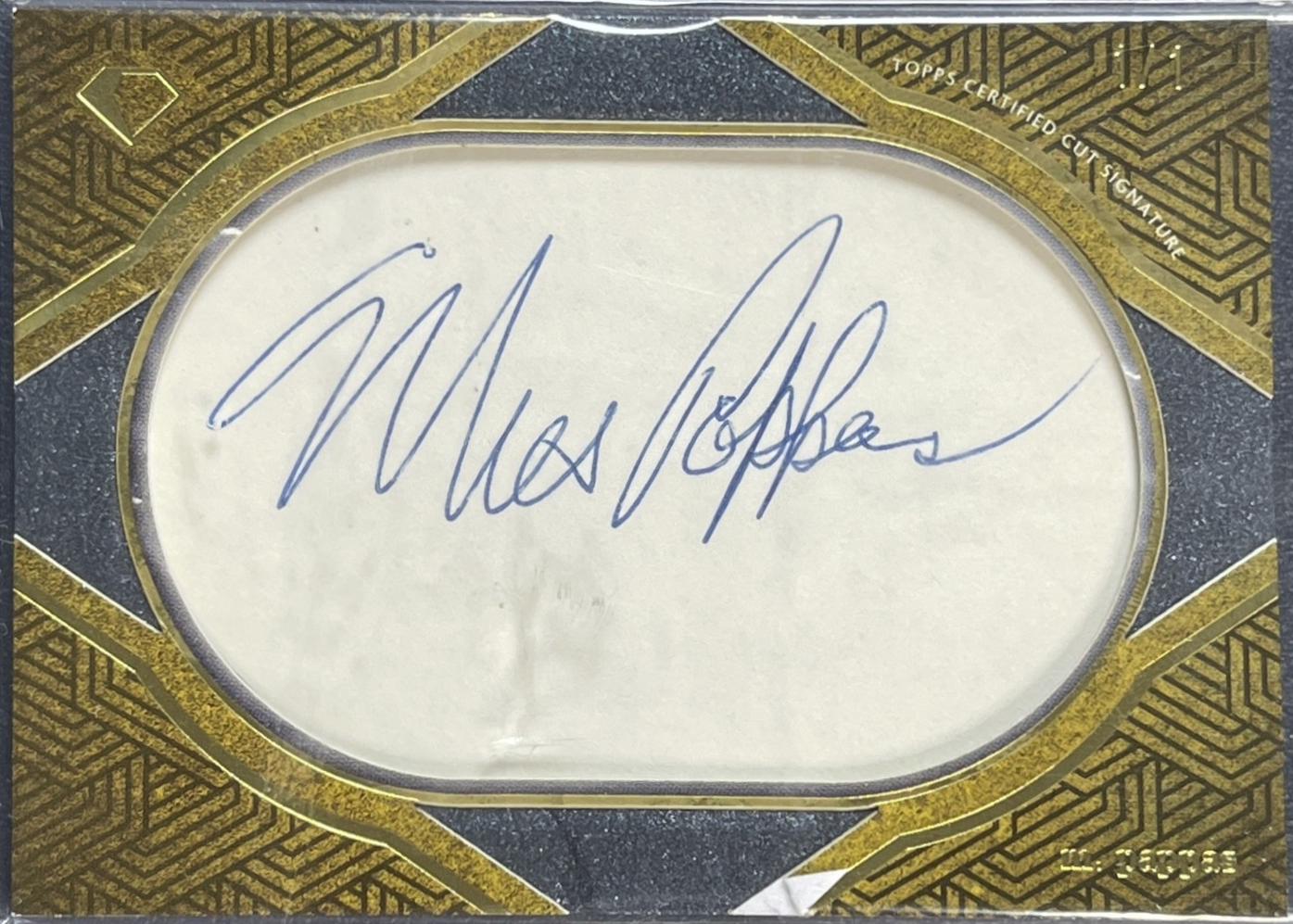 Milt Pappas [Gold] #CS-MP