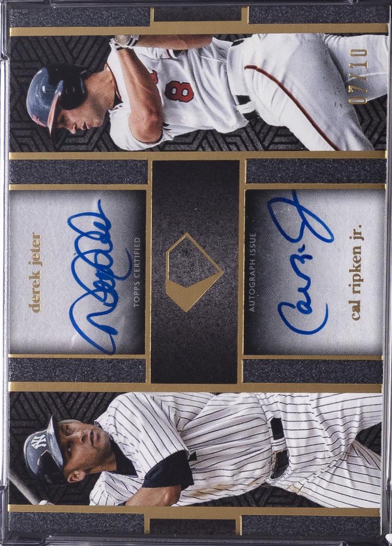 Cal Ripken Jr. / Derek Jeter [Black] #IDA-JRJ