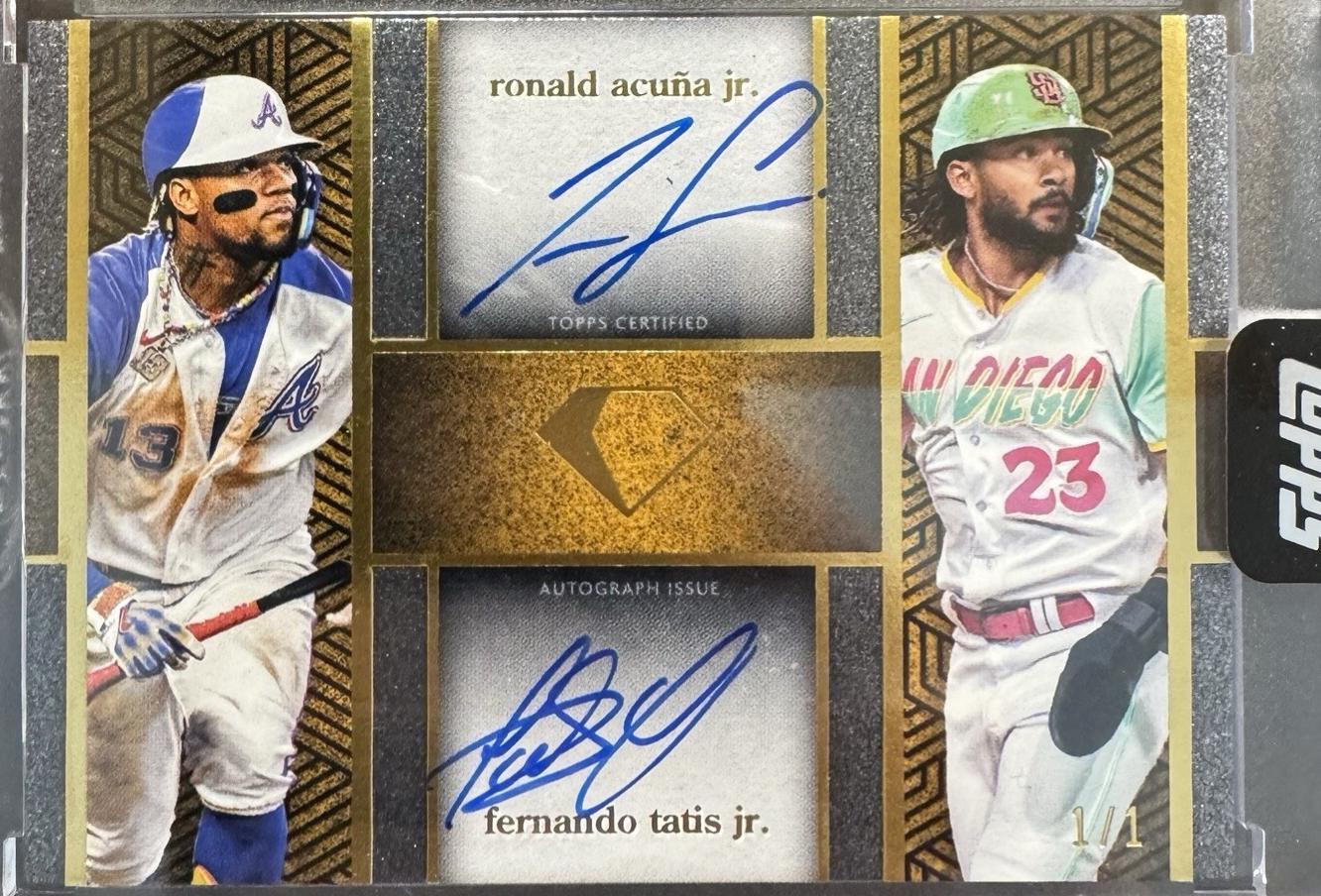 Fernando Tatis Jr. / Ronald Acuna Jr. [Gold] #IDA-AT