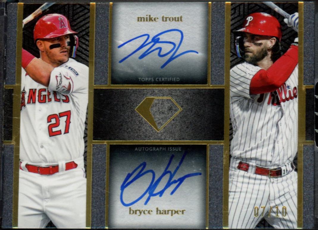 Mike Trout / Bryce Harper [Black] #IDA-TH