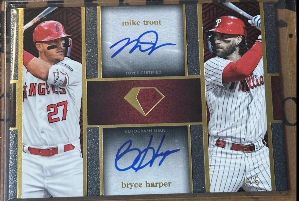Mike Trout / Bryce Harper [Green] #IDA-TH