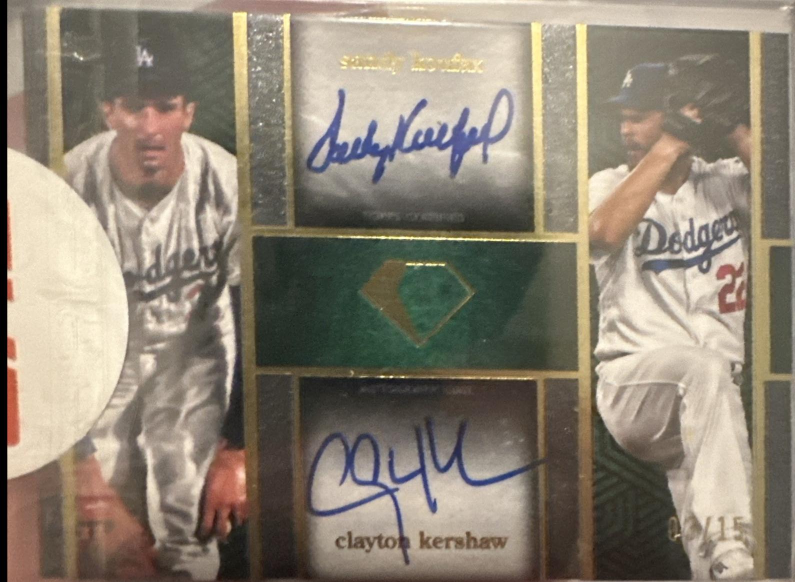 Sandy Koufax / Clayton Kershaw #IDA-KK