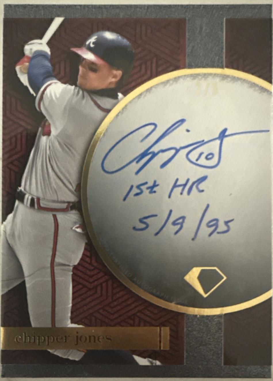 Chipper Jones [Green] #IFA-CJ