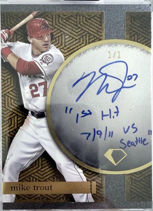 Mike Trout [Gold] #IFA-MT