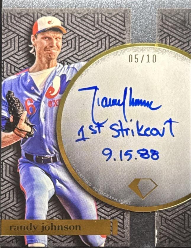 Randy Johnson [Black] #IFA-RJ