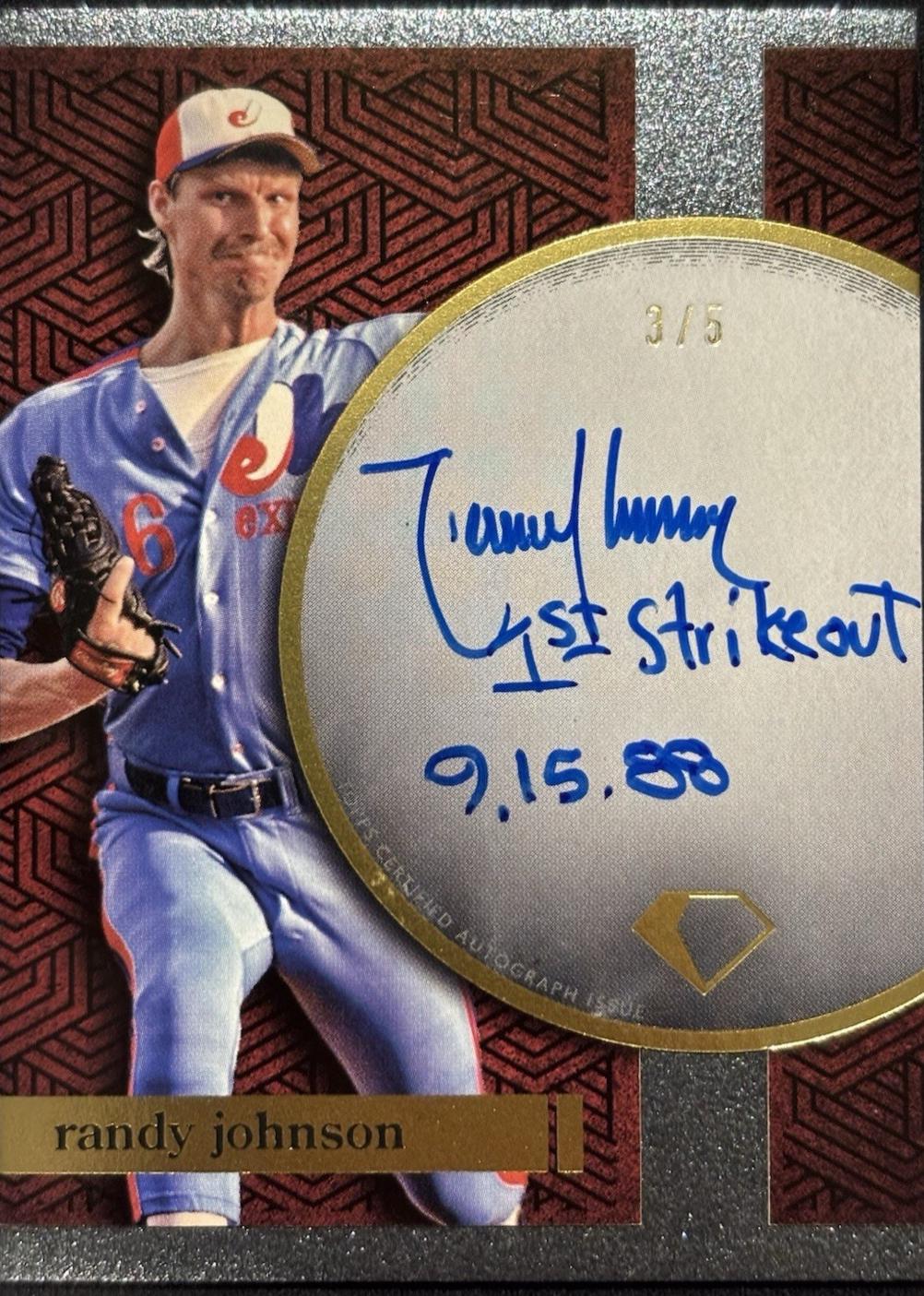 Randy Johnson [Green] #IFA-RJ