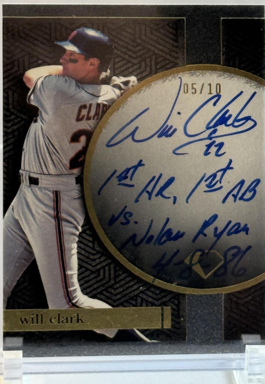 Will Clark [Black] #IFA-WC