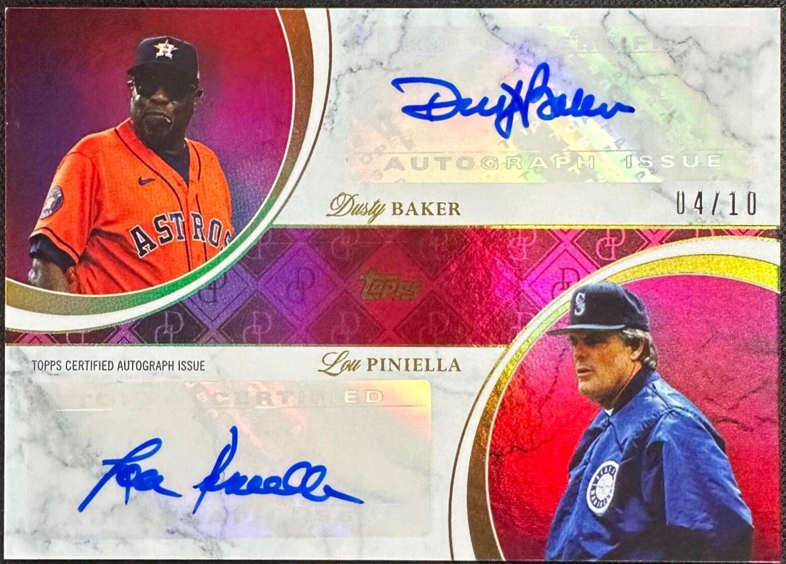 Dusty Baker / Lou Piniella #8A