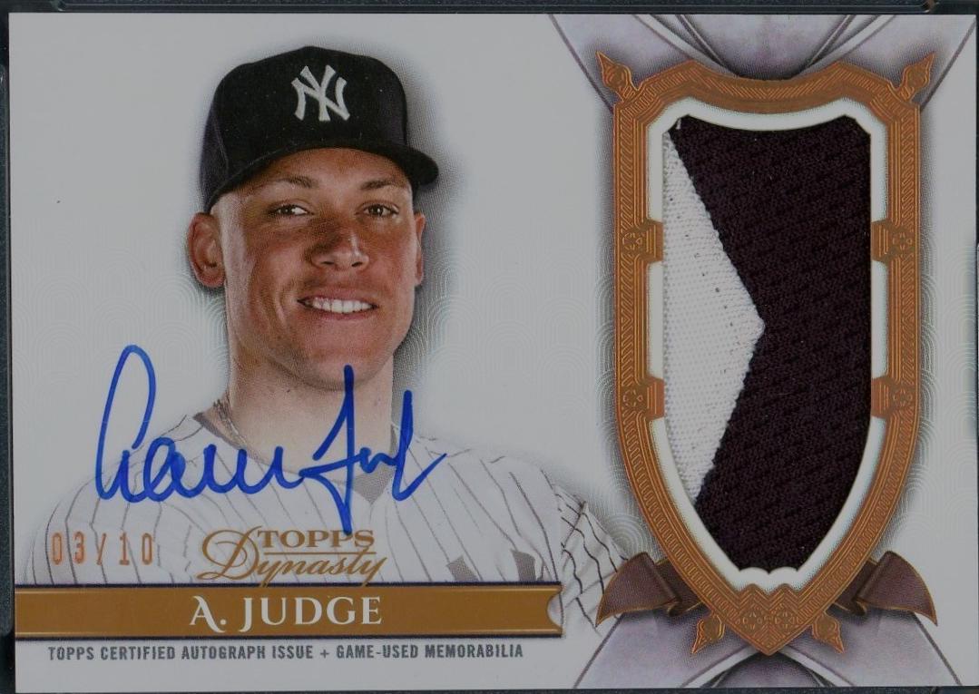 Aaron Judge [Autograph Patch] #DAP-AJ3
