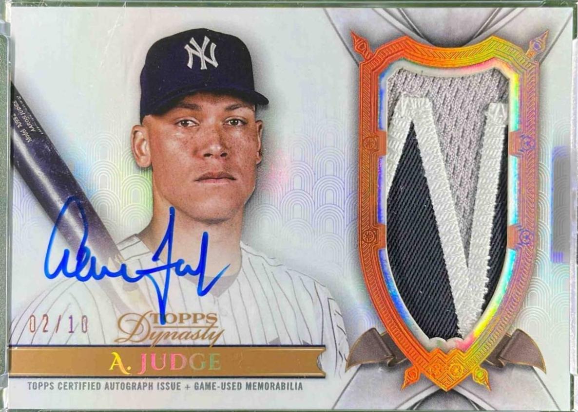 Aaron Judge [Autograph Patch] #DAP-AJ4