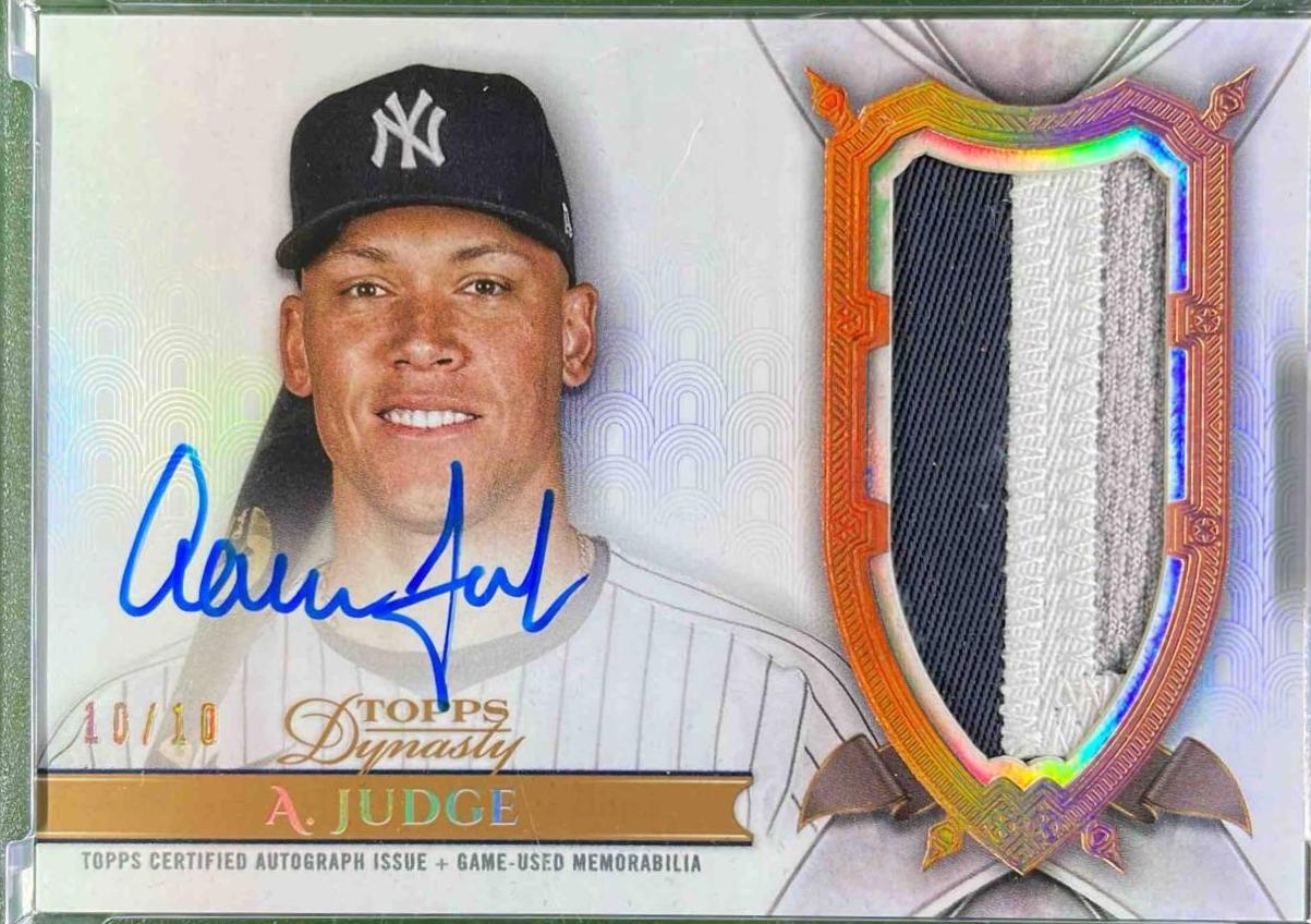 Aaron Judge [Autograph Patch] #DAP-AJ6
