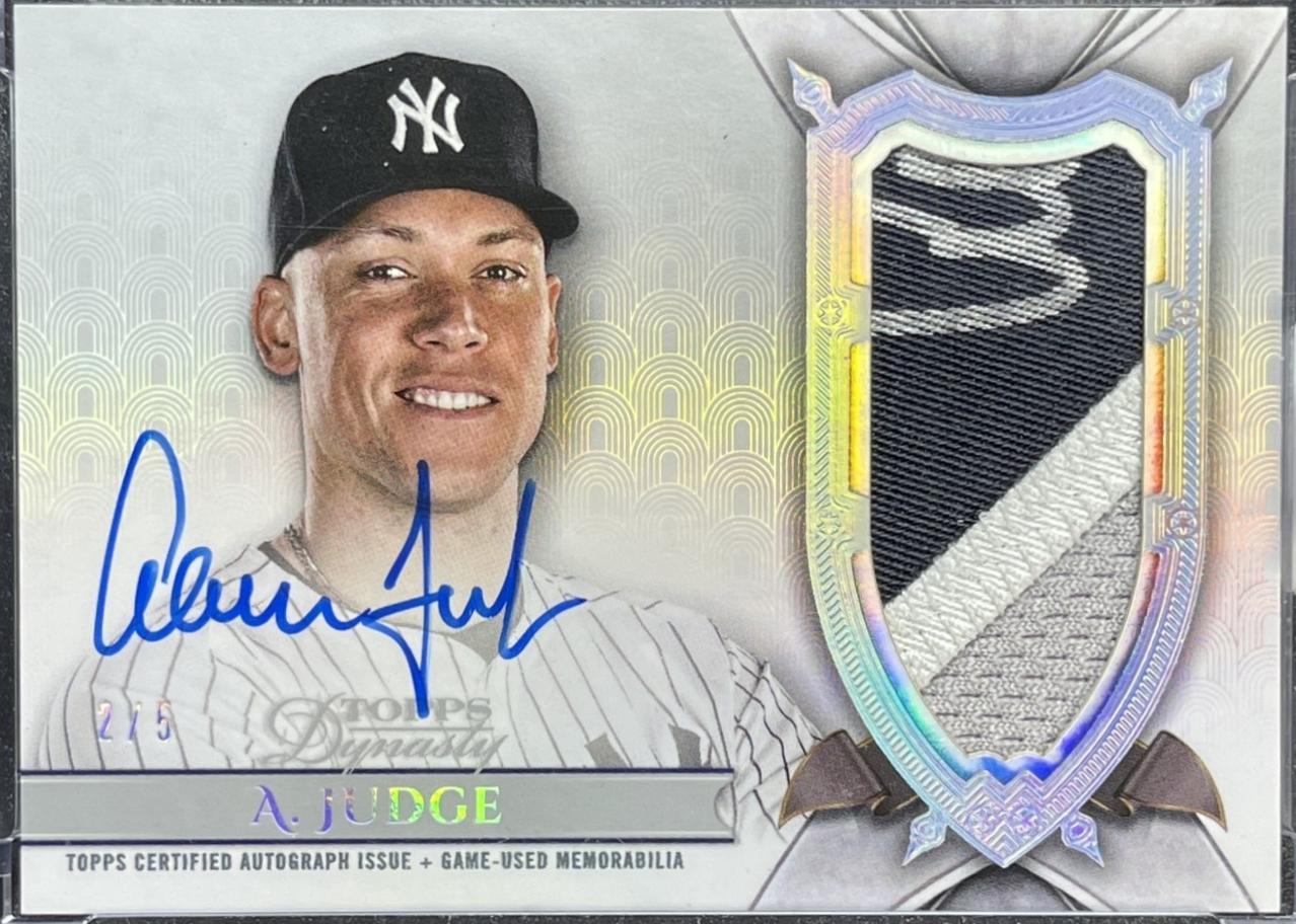 Aaron Judge [Silver Autograph Patch] #DAP-AJ3