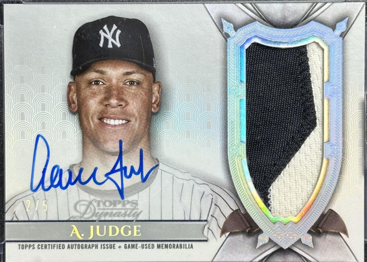 Aaron Judge [Silver Autograph Patch] #DAP-AJ7