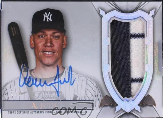 Aaron Judge [Silver Autograph Patch] #DAP-AJ8