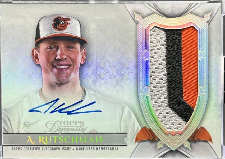 Adley Rutschman [Silver Autograph Patch] #DAP-ARU6