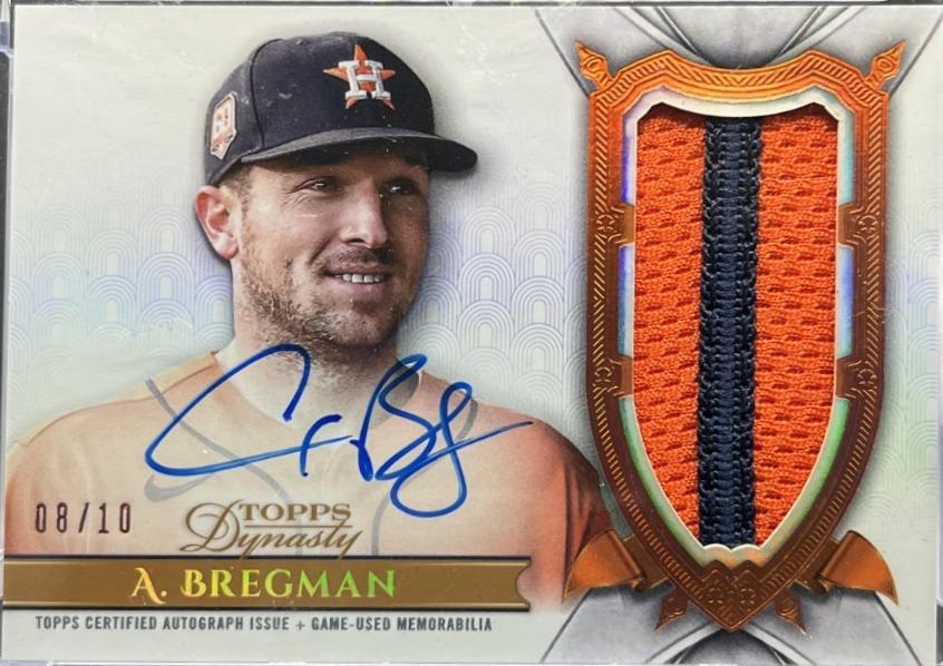 Alex Bregman [Autograph Patch] #DAP-AB4