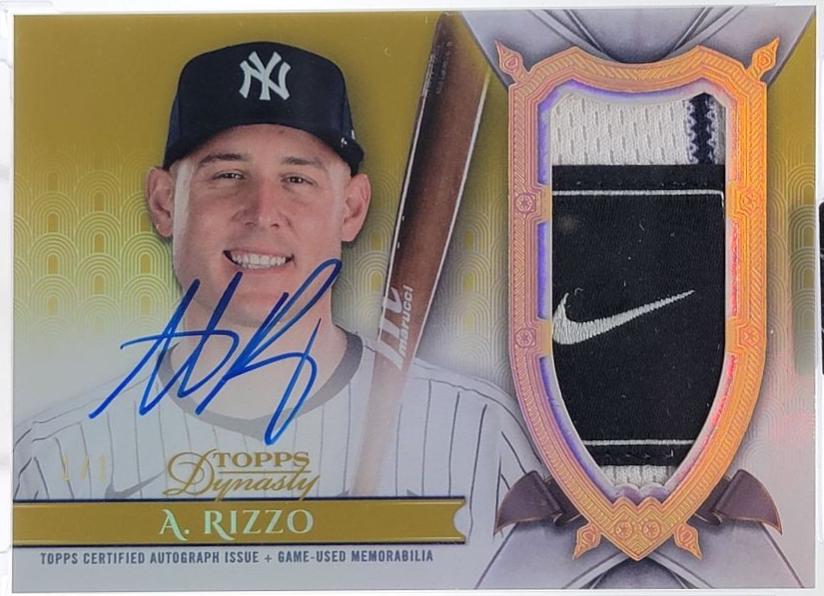 Anthony Rizzo [Gold Autograph Patch] #DAP-ARI1