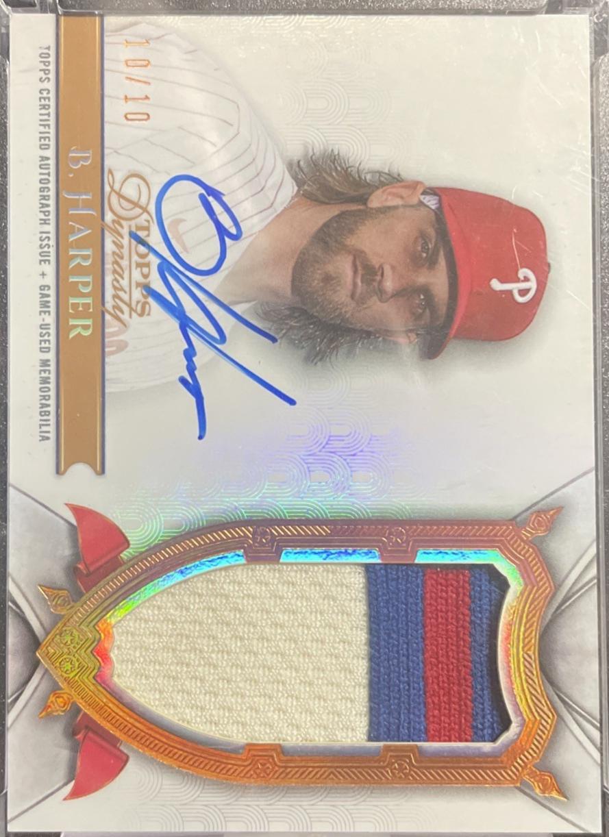 Bryce Harper [Autograph Patch] #DAP-BH7