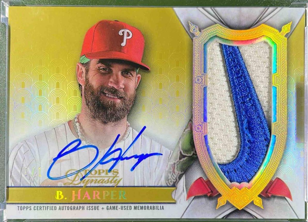 Bryce Harper [Gold Autograph Patch] #DAP-BH8