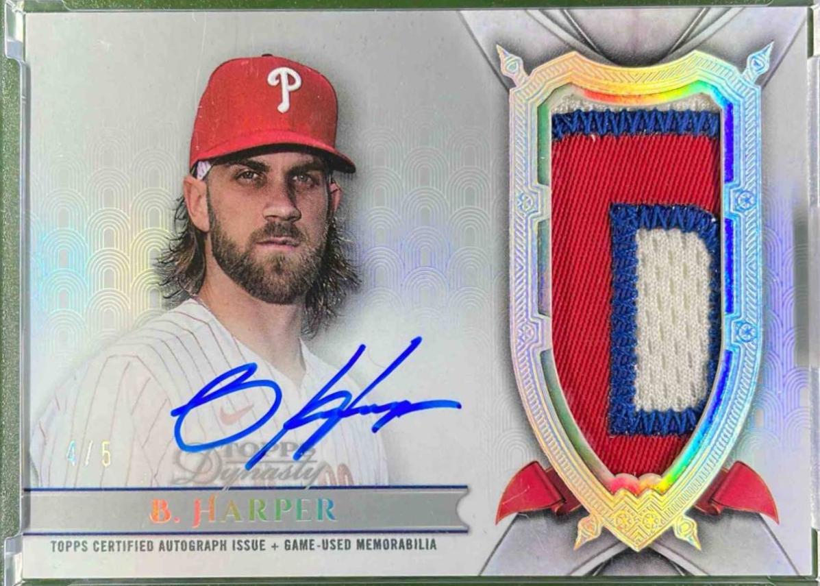 Bryce Harper [Silver Autograph Patch] #DAP-BH7