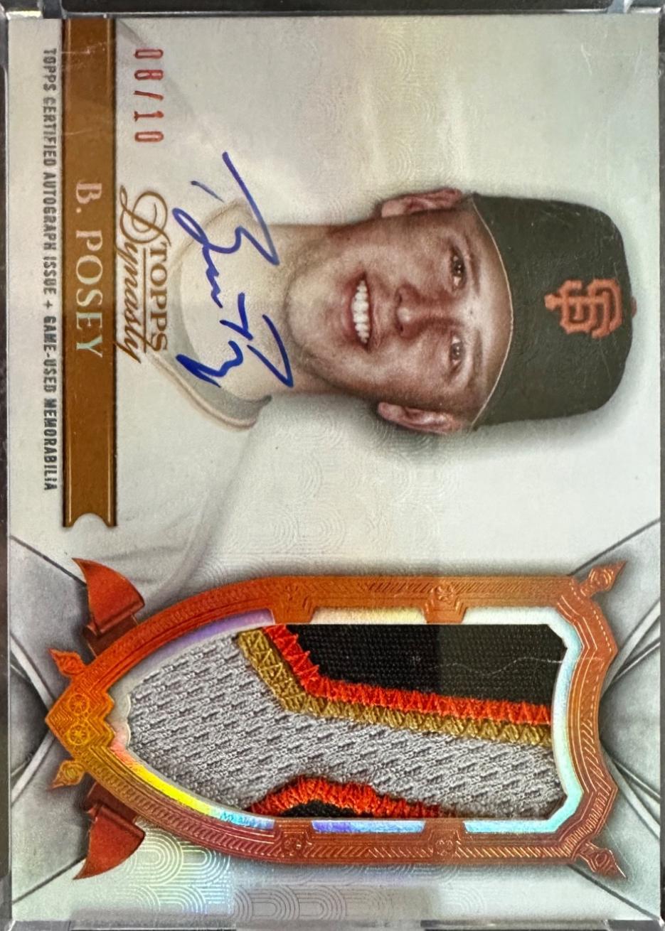Buster Posey [Autograph Patch] #DAP-BP2