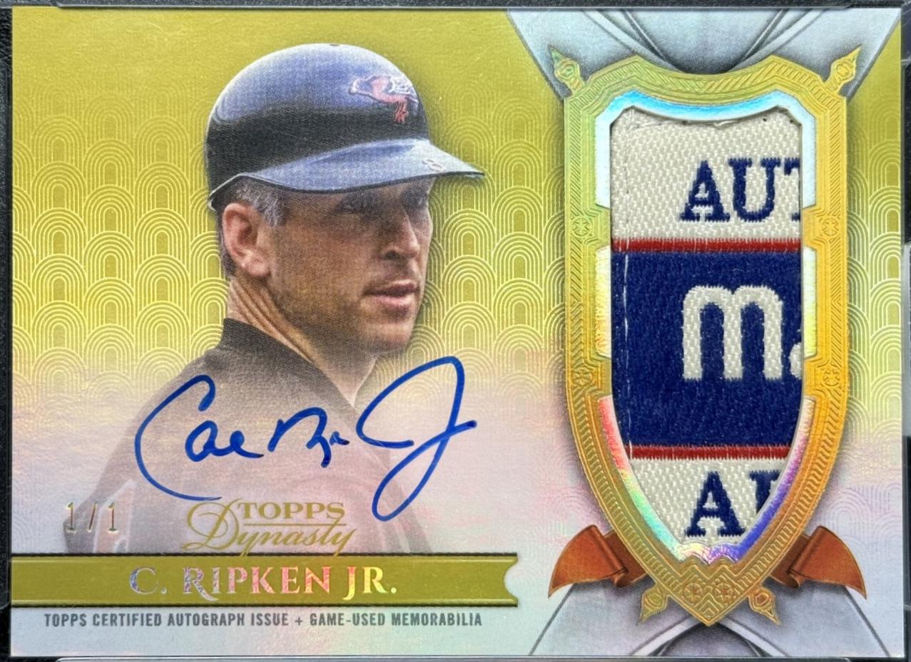 Cal Ripken Jr. [Gold Autograph Patch] #DAP-CR6