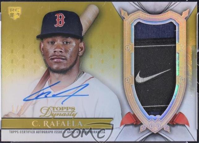 Ceddanne Rafaela [Gold Autograph Patch] #DAP-CRA3