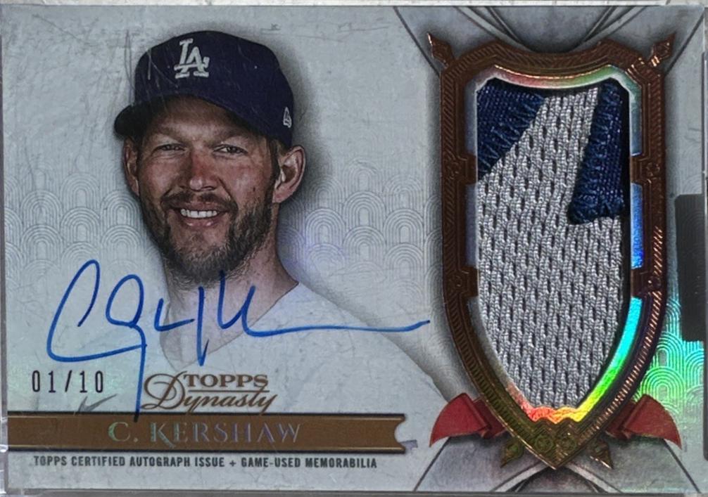 Clayton Kershaw [Autograph Patch] #DAP-CK8