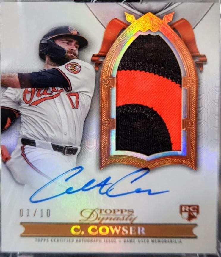 Colton Cowser [Autograph Patch Vertical] #DAPB-CCO2