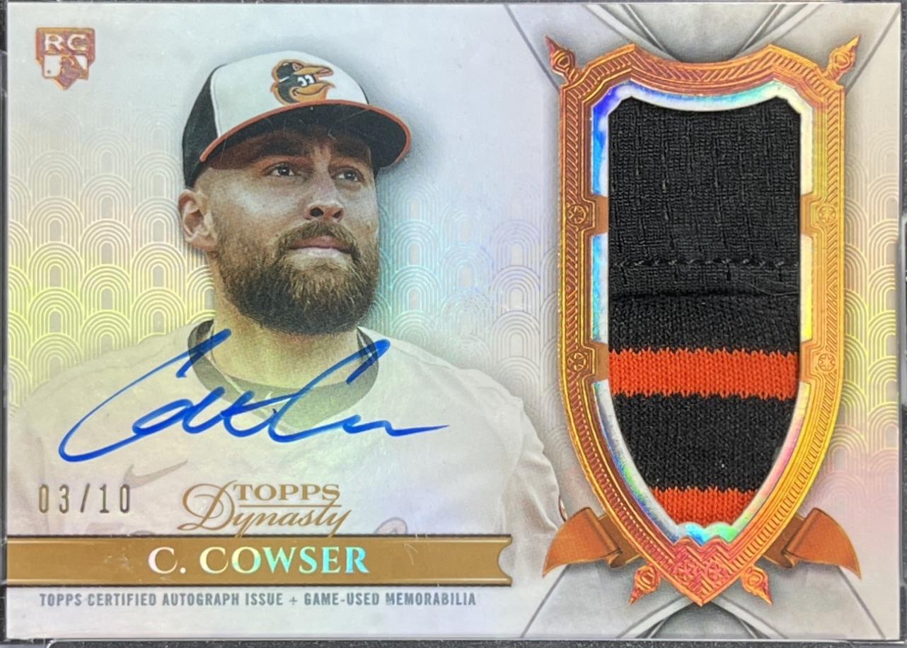 Colton Cowser [Autograph Patch] #DAP-CCO3