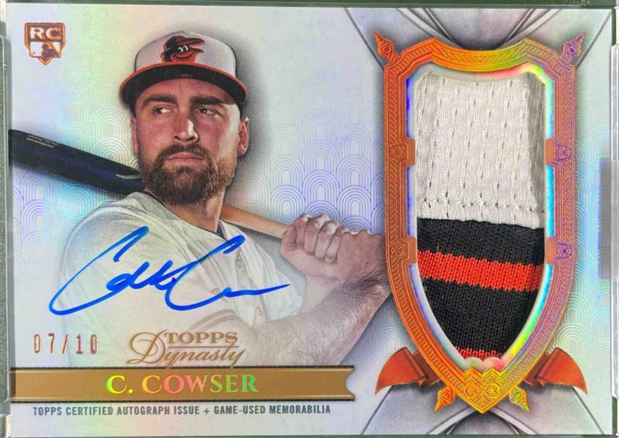 Colton Cowser [Autograph Patch] #DAP-CCO5
