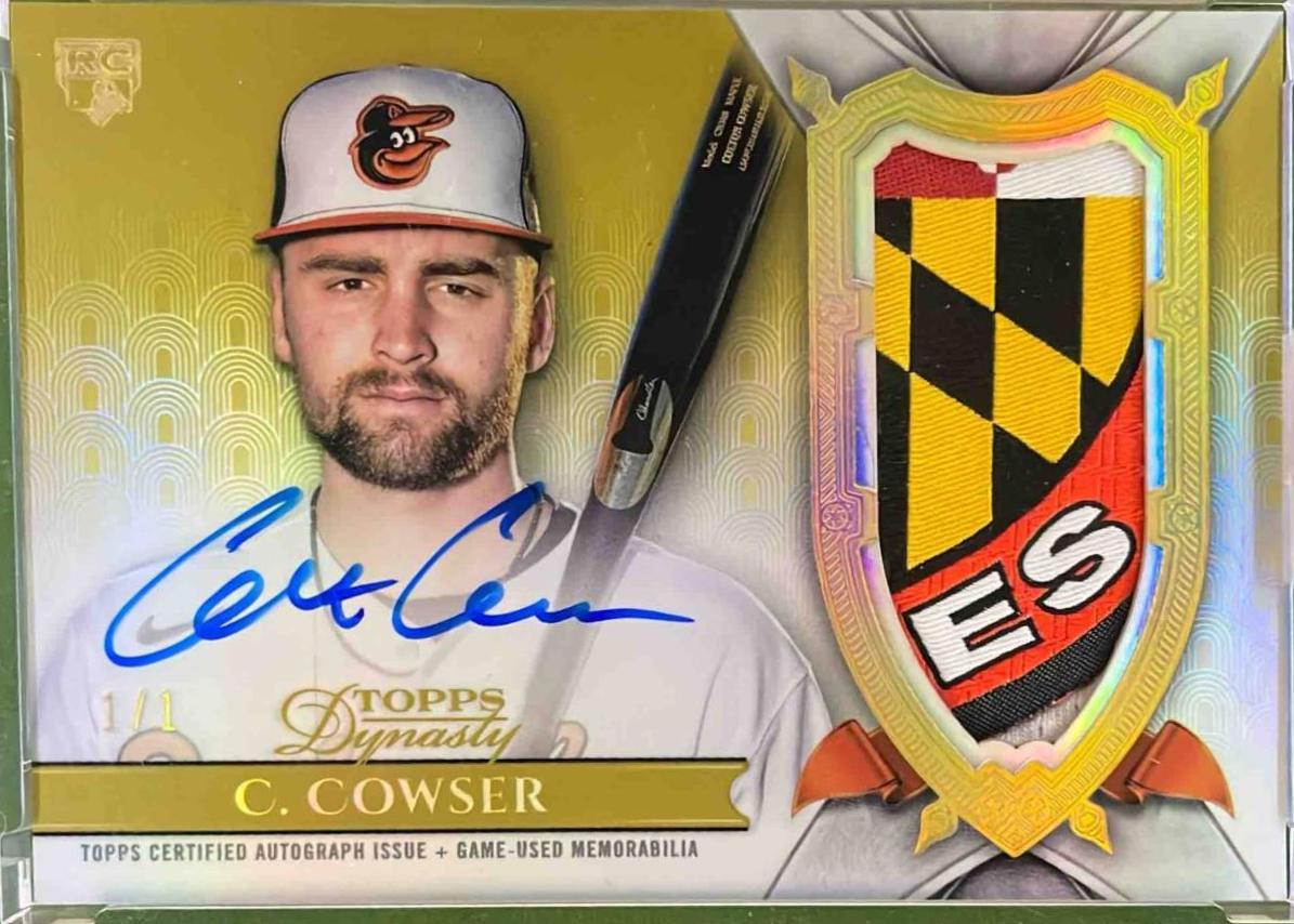 Colton Cowser [Gold Autograph Patch] #DAP-CCO4