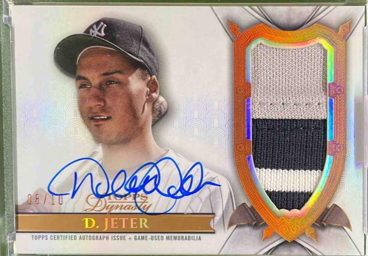 Derek Jeter [Autograph Patch] #DAP-DJ1