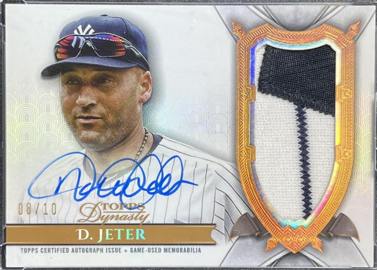 Derek Jeter [Autograph Patch] #DAP-DJ6