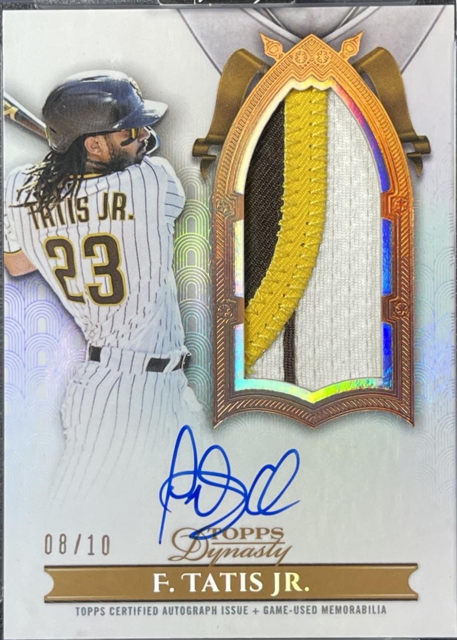 Fernando Tatis Jr. [Autograph Patch Vertical] #DAPB-FT3