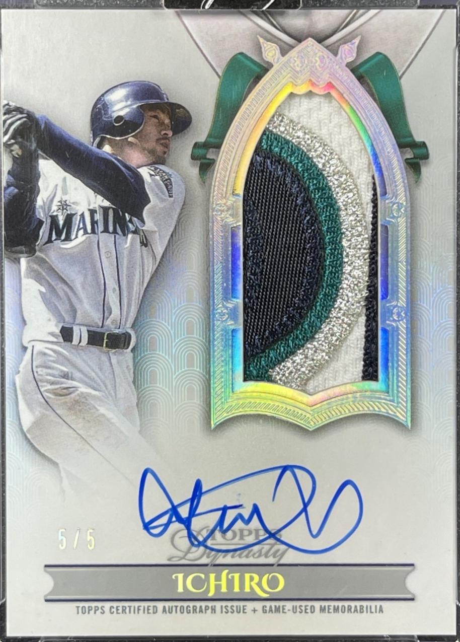 Ichiro [Silver Autograph Patch Vertical] #DAPB-I1