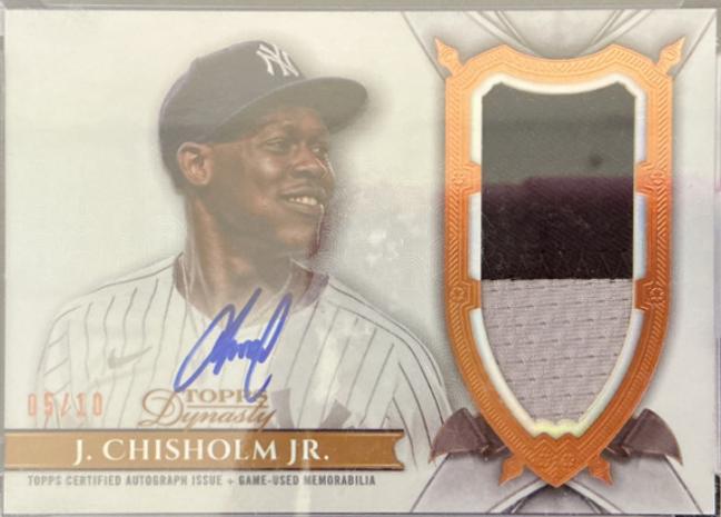 Jazz Chisholm Jr. [Autograph Patch] #DAP-JC1