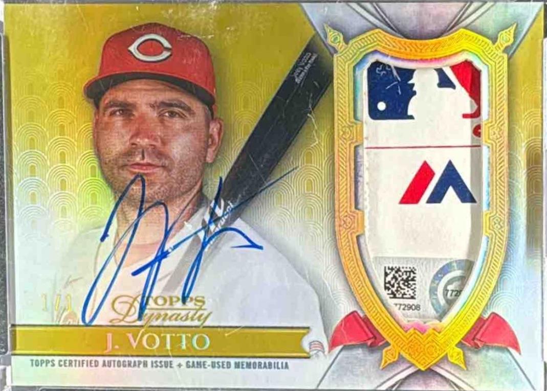 Joey Votto [Gold Autograph Patch] #DAP-JV4
