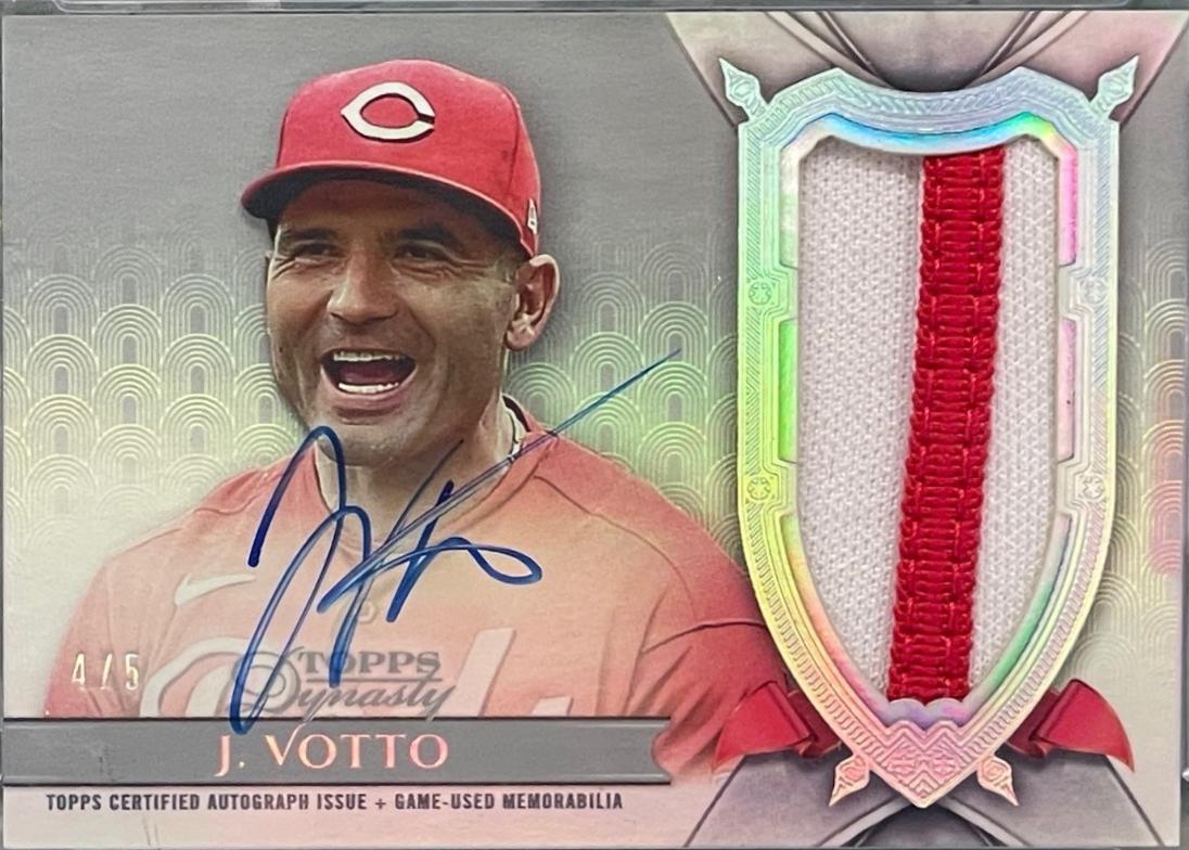 Joey Votto [Silver Autograph Patch] #DAP-JV5