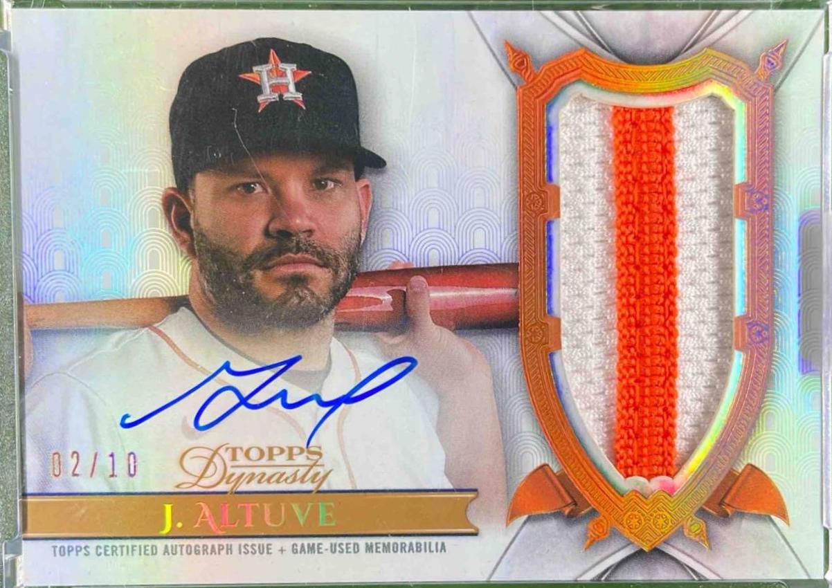 Jose Altuve [Autograph Patch] #DAP-JA2