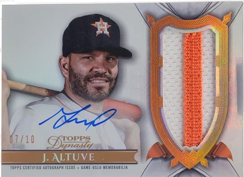 Jose Altuve [Autograph Patch] #DAP-JA4
