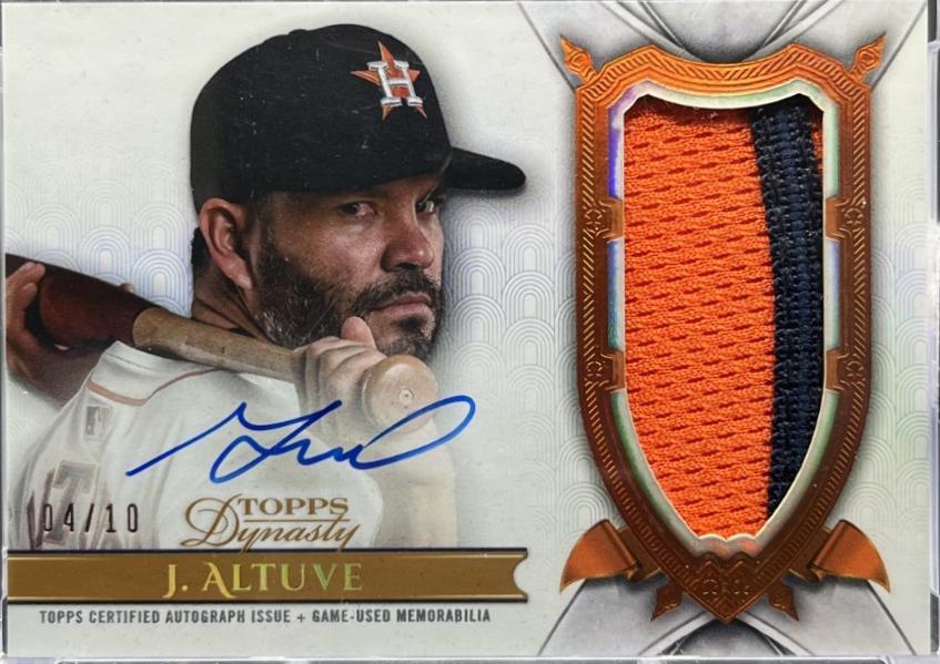 Jose Altuve [Autograph Patch] #DAP-JA6