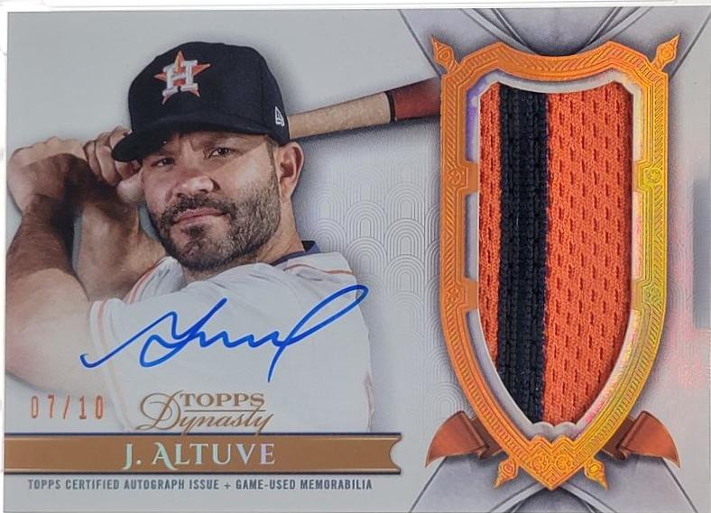 Jose Altuve [Autograph Patch] #DAP-JA9