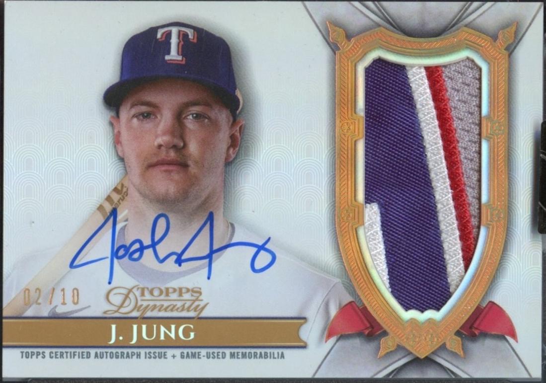 Josh Jung [Autograph Patch] #DAP-JJ3