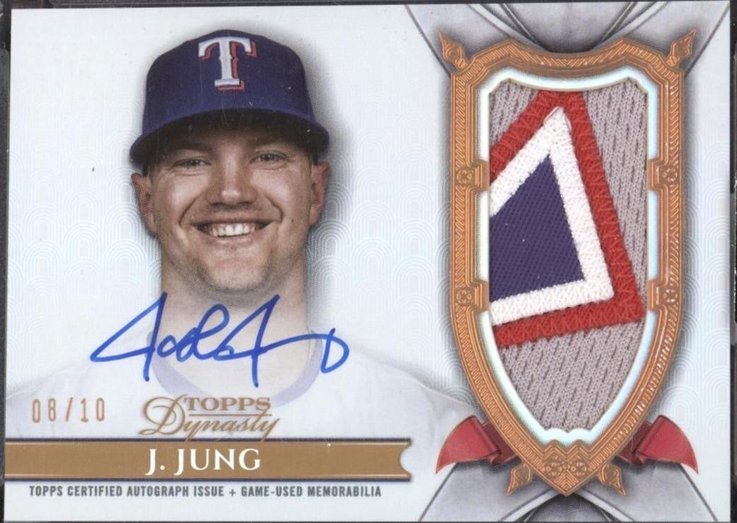 Josh Jung [Autograph Patch] #DAP-JJ4