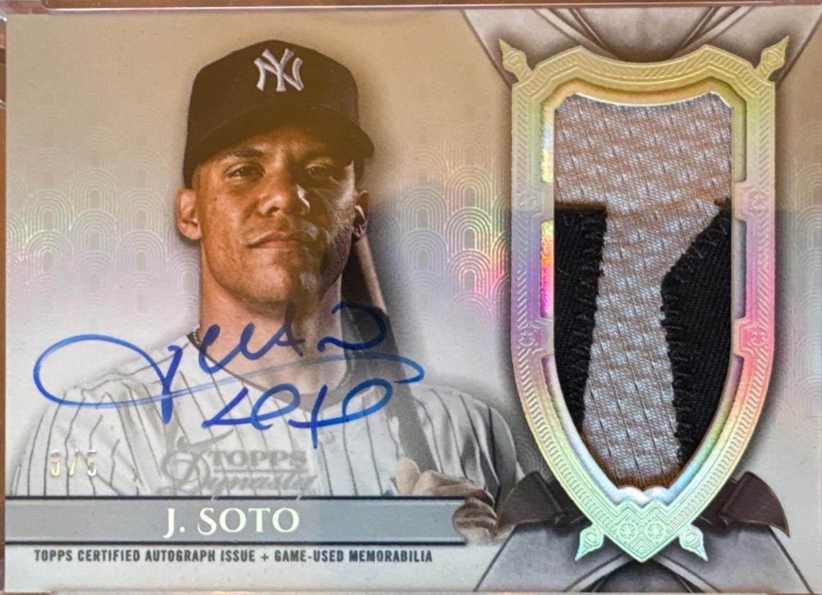 Juan Soto [Silver Autograph Patch] #DAP-JS2