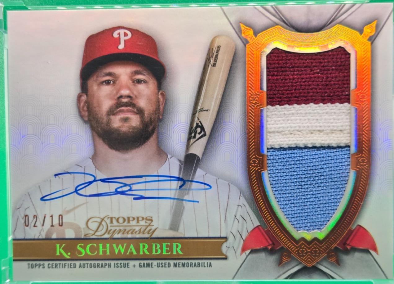 Kyle Schwarber [Autograph Patch] #DAP-KS2